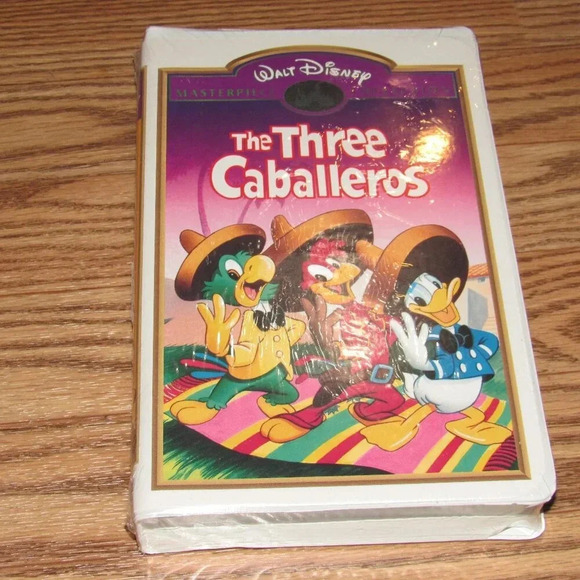 Walt Disney Masterpiece Collection “THE THREE CABALLEROS” (VHS)~SEALED! - Picture 1 of 4